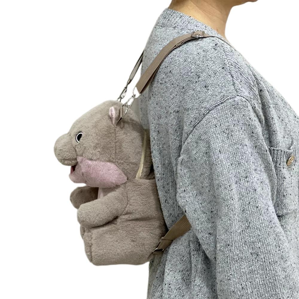 Cute Moo Deng Plush Toys The Bouncy Pig Hippo Doll Plush Toy Angry Baby Hippo Doll  Fan Collection