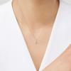 Platinum Aquamarine Necklace APVN209840AQ [Official] [Vendome Aoyama] [Platinum Woman]