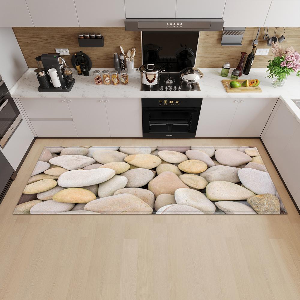 Kitchen Mat Entrance Door Mat Living Room Bedroom Long Carpet Corridor Non-slip Floor Children's Carpet