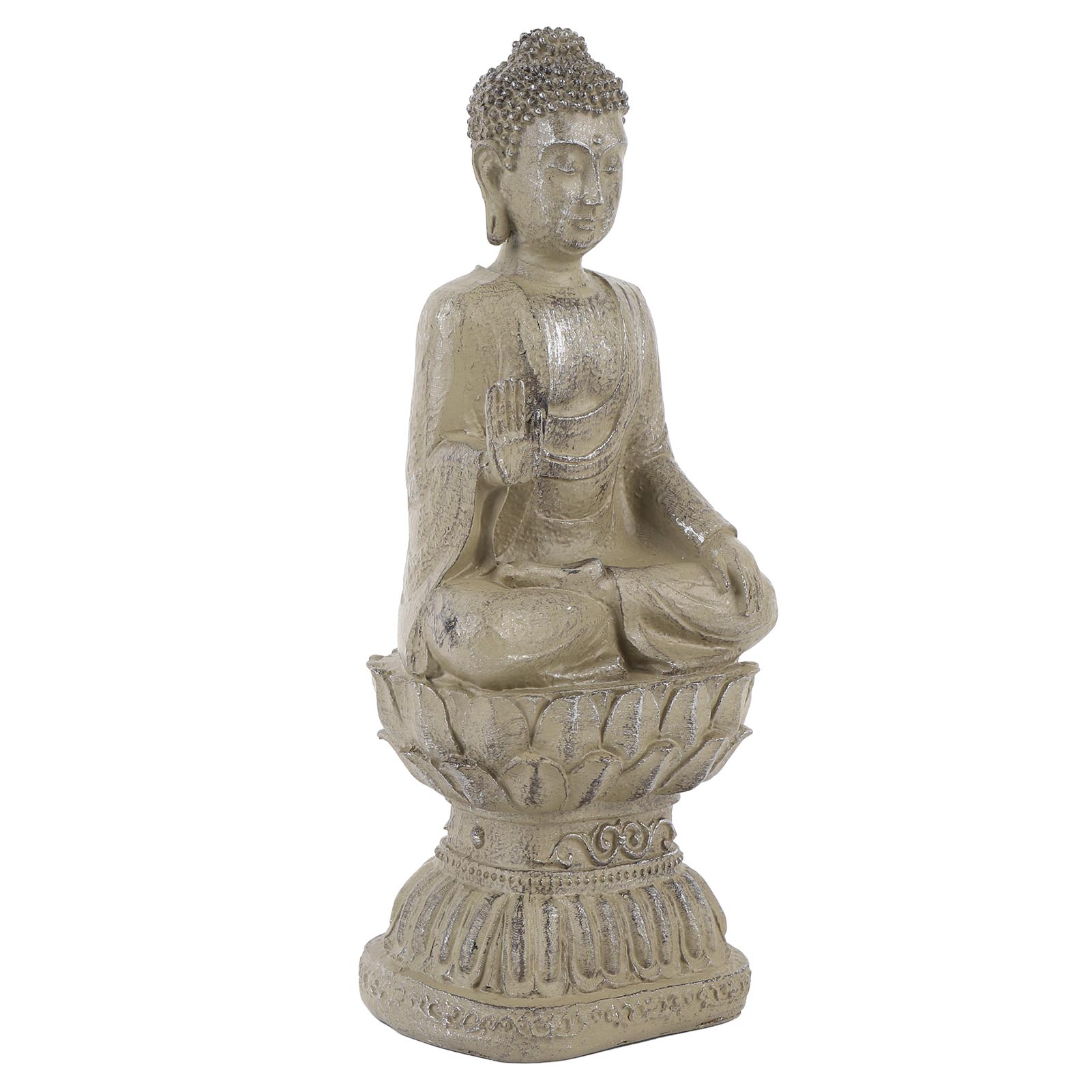 

Zen Statue Home Decor Garden Decorative Figurine Vintage Ornament Living Room Porch Resin Crafts