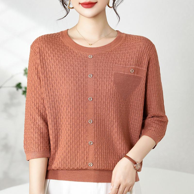 QingHe Cashmere Women's 30% Cashmere Sweater - Soft & Warm Wool Blend Pullover