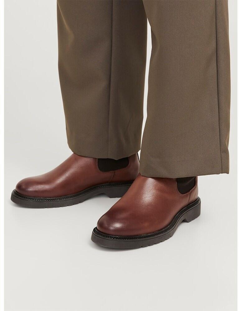 Сапоги Jack & Jones Vauxhall Leather Chelsea Boots cognac 12262902