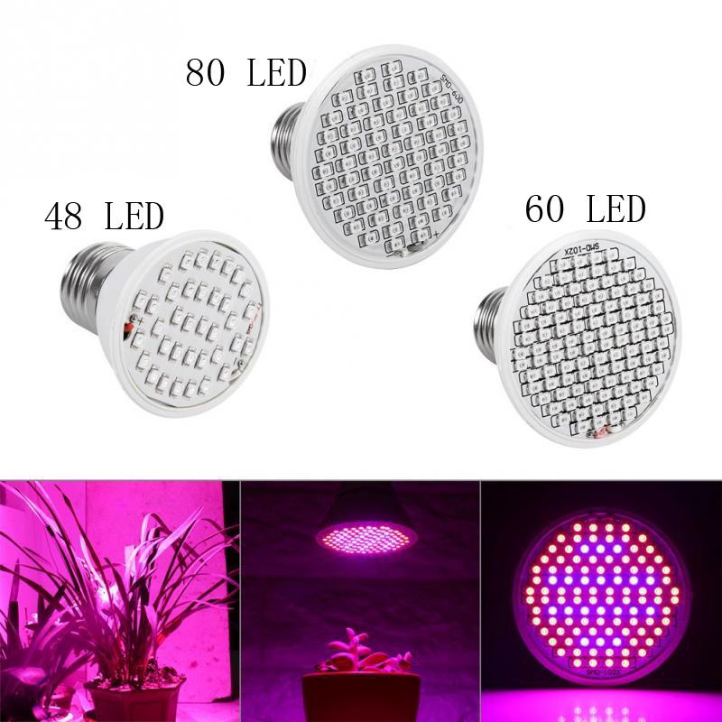

E27 3W/4W/5W светодиодный завод Расти Лампа Лампа Veg Цветок Крытый Гидропонный Полный спектр