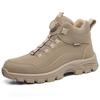 Men's High Top Safety Shoes With Steel Toe Cap Boots Indestructible Shoes Men Work Safety Boots Protective Men's Work Shoes