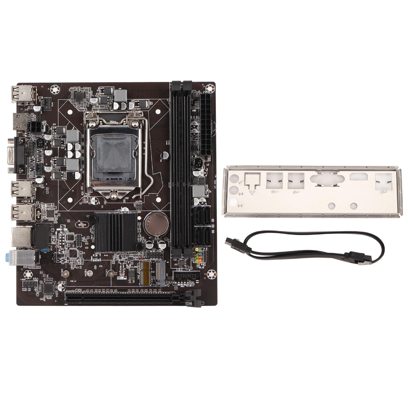 

Материнська плата LGA 1155 WiFi M.2 VGA HD вихід двоканальний DDR3 6 USB 2.0 PCIE X16 Mini ITX