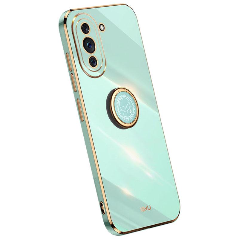 XINLI For Huawei Nova 10 4G Phone Case with Kickstand,Electroplating TPU Back Protector Cover