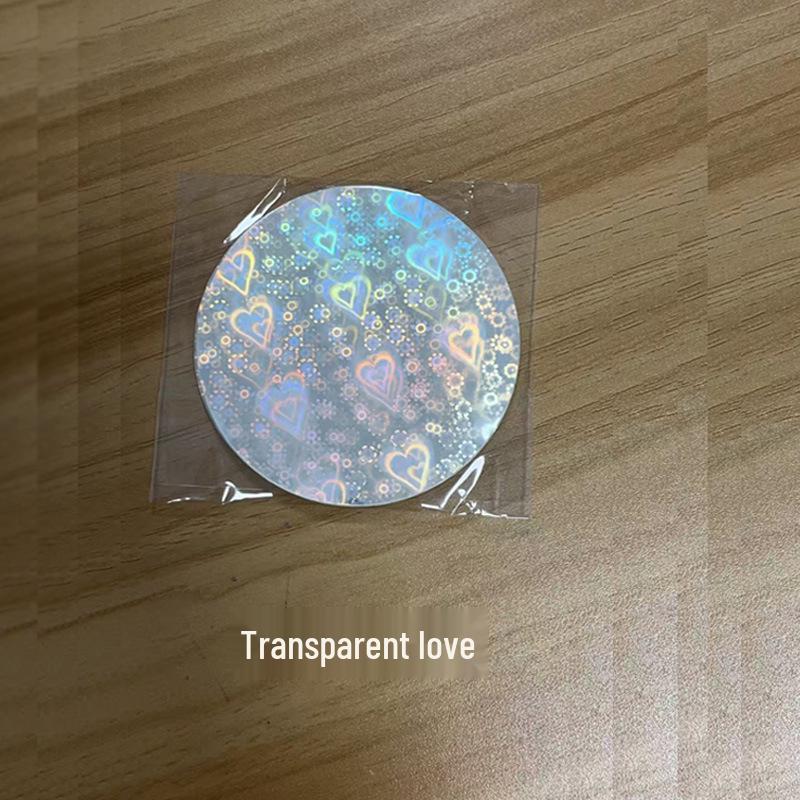 Special Laser Badge Film: Star Fantasy, Transparent Patterns, 100 Sheets