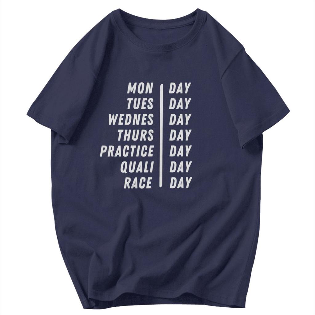 Men T Shirt Race Week Funny Summer Y2K Graphic Anime Unisex Clothing T Shirts