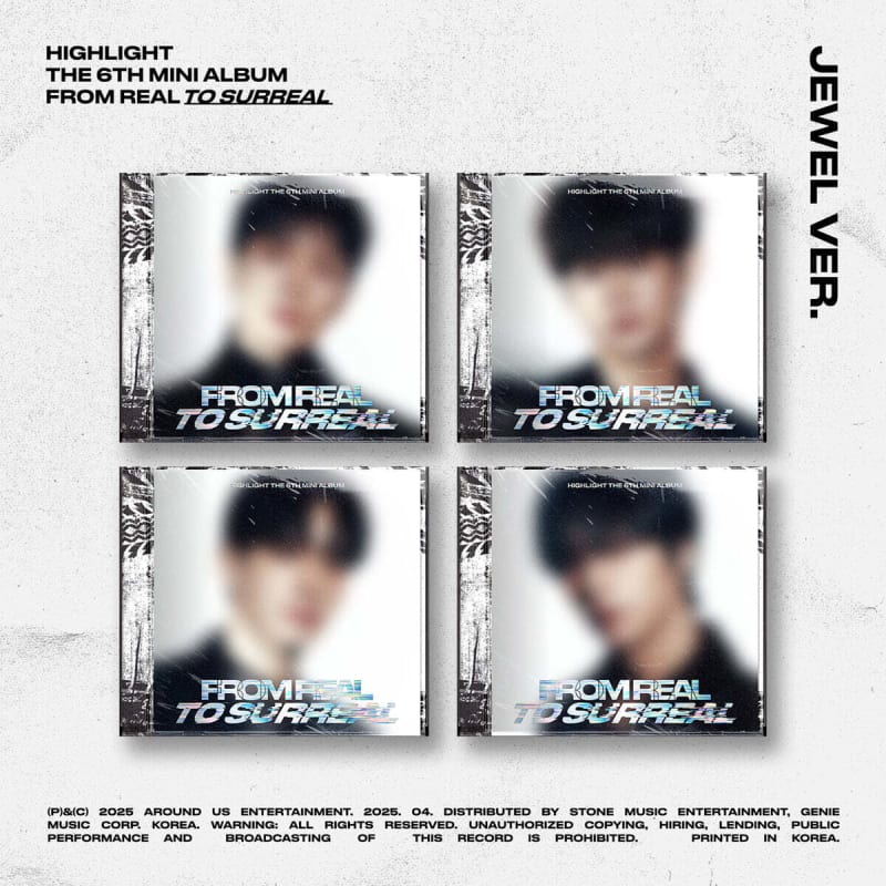 

HIGHLIGHT - 6th Mini Album: From Real to Surreal [JEWEL Ver.] [1 out of 4 randomly sent]