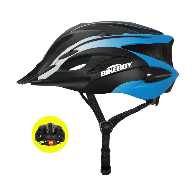 Lightweight Cycling Helmet with Integrated Light