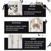 Durable Skeleton Model for Cemetery Theme Halloween Decoration, 3Ft Life Size Full Body Human Bone, Realistic Posable Party Decorations with