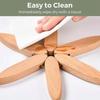 Creative Wooden Tree Folding Trivet Stand Heat Resistant Pot Mat Decorative Anti Scald Hot Pads Coaster For Kitchen Dining Table Protection