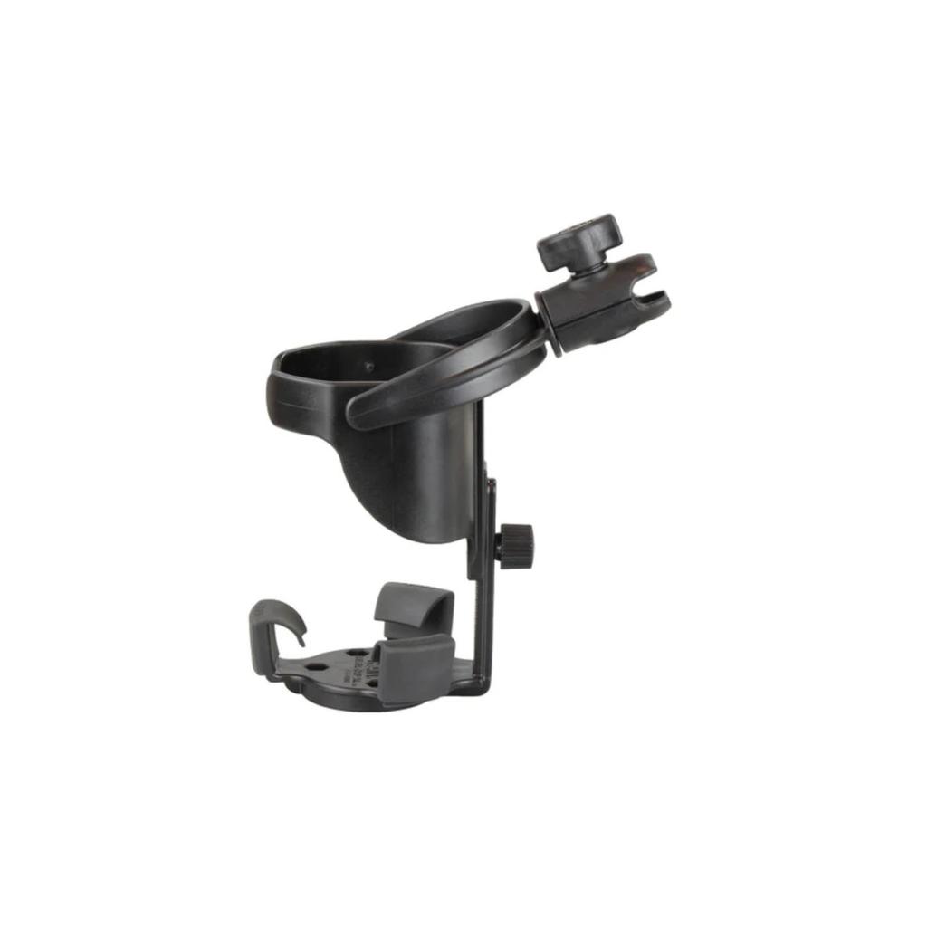 Ram Mounts Drink Holder (XL) & Single Socket Arm with 1" Ball RAP-B-417-200-1U