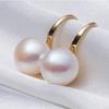Women Hanging Pearl Earrings Trend Boucle Party Wedding Fashion Round Pearl Jewelry