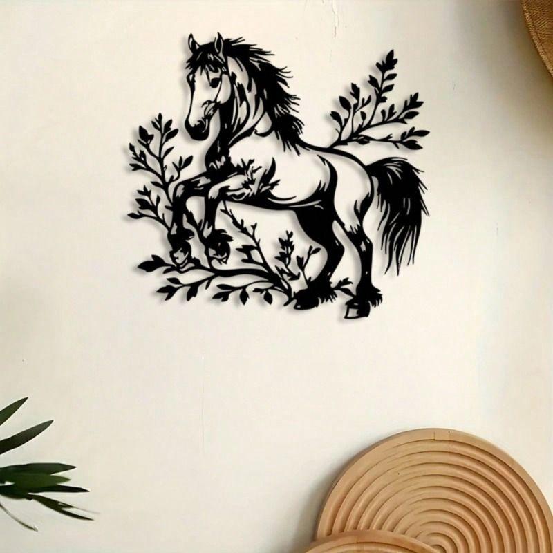 Modische Metall-Wanddekoration für Eingangsbereich, Büro, Schlafzimmer