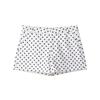 Damen Tupfen Jacke Shorts Set 2025 Herbst Streetwear Lockerer Schnitt Rundhalsausschnitt Langarm Einreihiger Mantel
