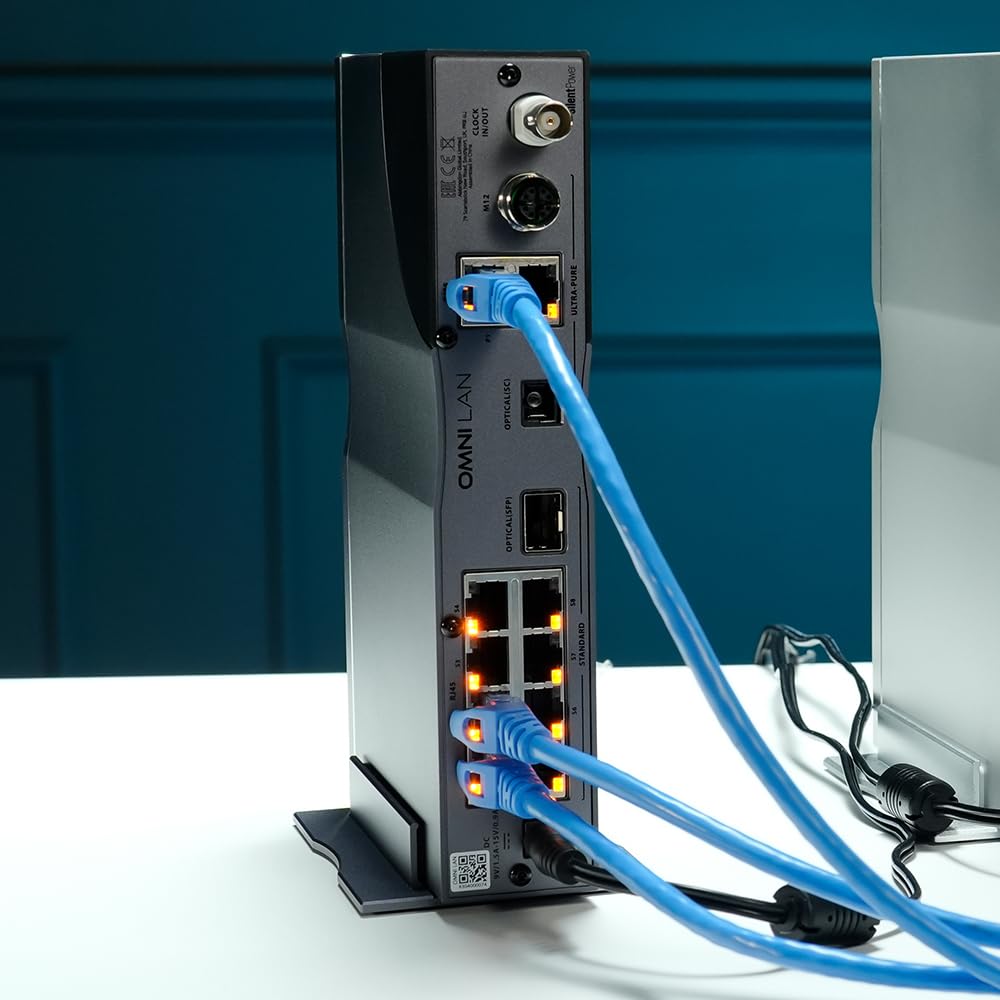 SilentPower OMNI LAN Domestic Limited from Authorized Conditioner Cable Active Noise Cancellation (Japan Edition) [Ships Retailer] SLP-OMNI-LAN