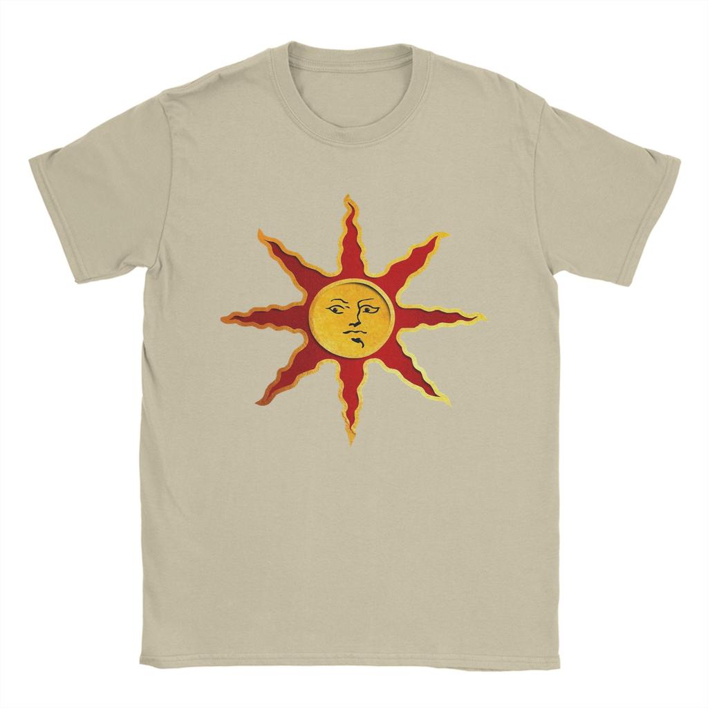 Das Sun Men T-Shirt Kreatives T-Shirt Kurzarm Rundhals T-Shirts Baumwolle Klassische Kleidung