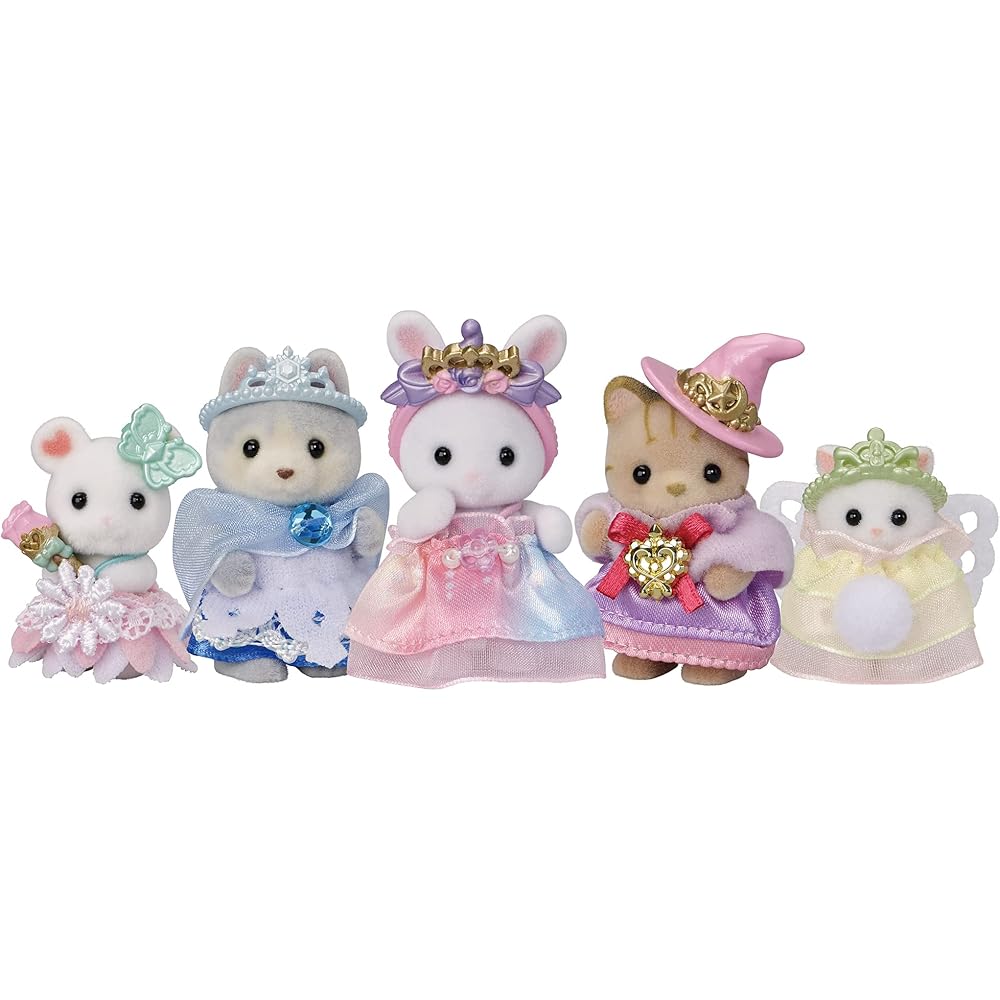 

Sylvanian Families Dreamland Baby Princess Set Dollhouse Toy for Ages 3 and Up EPOCH