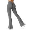 Women's V-neck High Waist Wide Leg Yoga Pants with Back Lift