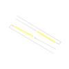 10 Adet 3V 30Mm Led Filament Ampul Lamba Parçaları Seramik Nokta Kaynak Filament Tel Lamba Led Diyot Kısmi Ampul Çip Parçaları