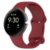 Soft Silicone Strap for Google Pixel Watch 4 3 45mm 41mm Official Original Replaceable Wristband for Google Pixel Watch 3/2 Band