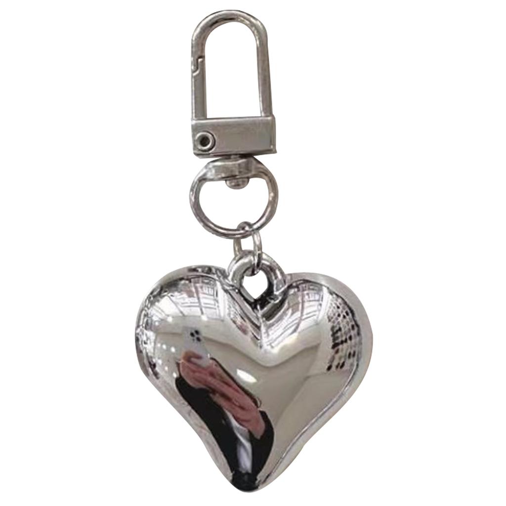 Breloc cu fundă/stea/inimă, breloc drăguț cu pandantiv fluture, fundă argintie, șnur multifuncțional pentru telefon cu funde, accesorii