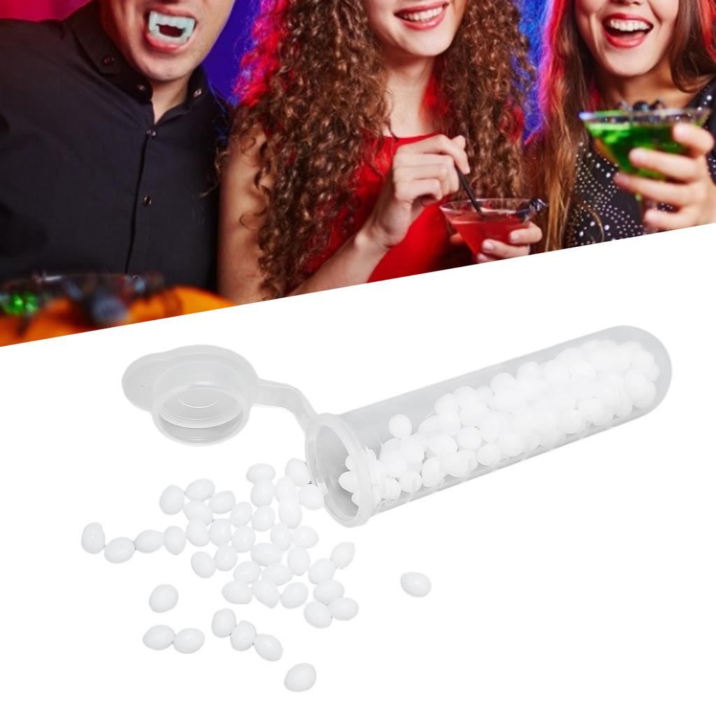 Margele pentru Plombare Temporară a Dintelui Petrecere Halloween Dinți Falși Portabili Margele Termoplastice Accesoriu