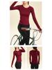 Lulu Women's Long-Sleeve Quick-Dry High-Elastic Yoga and Pilates Slim-Fit Running Top