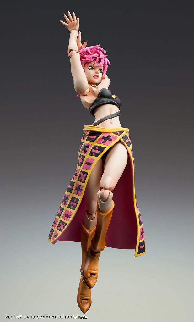Super movable figure Bizarre Adventure Part 150mm PVC ABS Nylon Painted movable figure "JoJo's 5" "Trish Una" Approx. & &