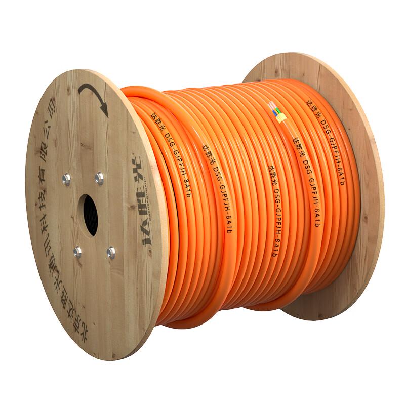 Dasheng Light Indoor Multimode 8-Core Fiber Optic Patch Cord