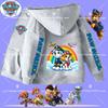 2026 New PAW Patrol Children's Zippered Hooded Sweatshirt for Boys, Girls, Casual Shirt, Spring-Autumn Coat, Casual Jacket