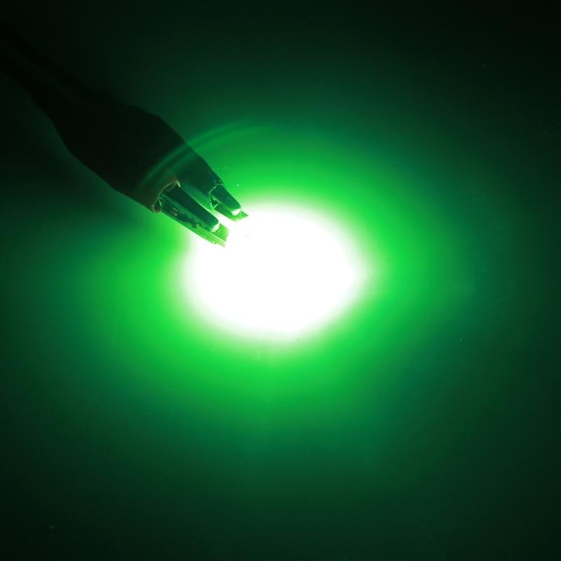 10Pcs Silicone Bright License Lamp Bulbs T10 LED Light Bulb LED Parking Bulb Auto Wedge Clearance Lamp Easy to Use