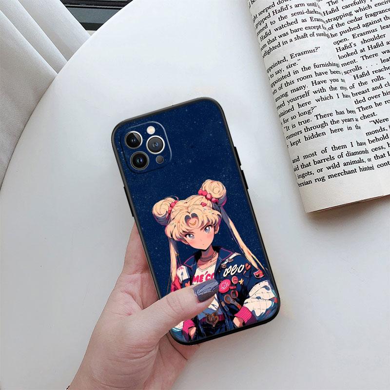 S-Sailors-wallpaper M-Moon Phone Case for Samsung Galaxy S20 S21 Ultra FE Plus A26 A30 A30S A31 A52 A42 A50 A50S