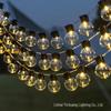 Solar LED String Lights for Outdoor Camping, Wedding Canopy, and Stall Decoration