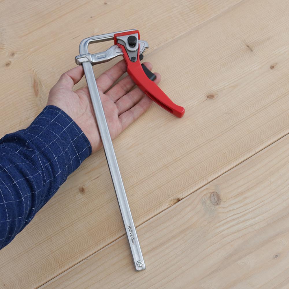 Quick Ratchet Track Clamp Compatible with Festo & Makita for Woodworking