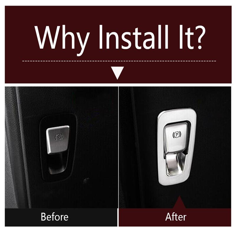 Electronic Hand Brake Parking Button Switch Panel Cover Trim For Mercedes-Benz C CLASS W205 C200 C260 GLC X253 E Class W213 E300