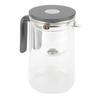 Tea Pot 800ml Water Separation Press Control Transparent Look Removable Glass Teapot for Home Restaurant
