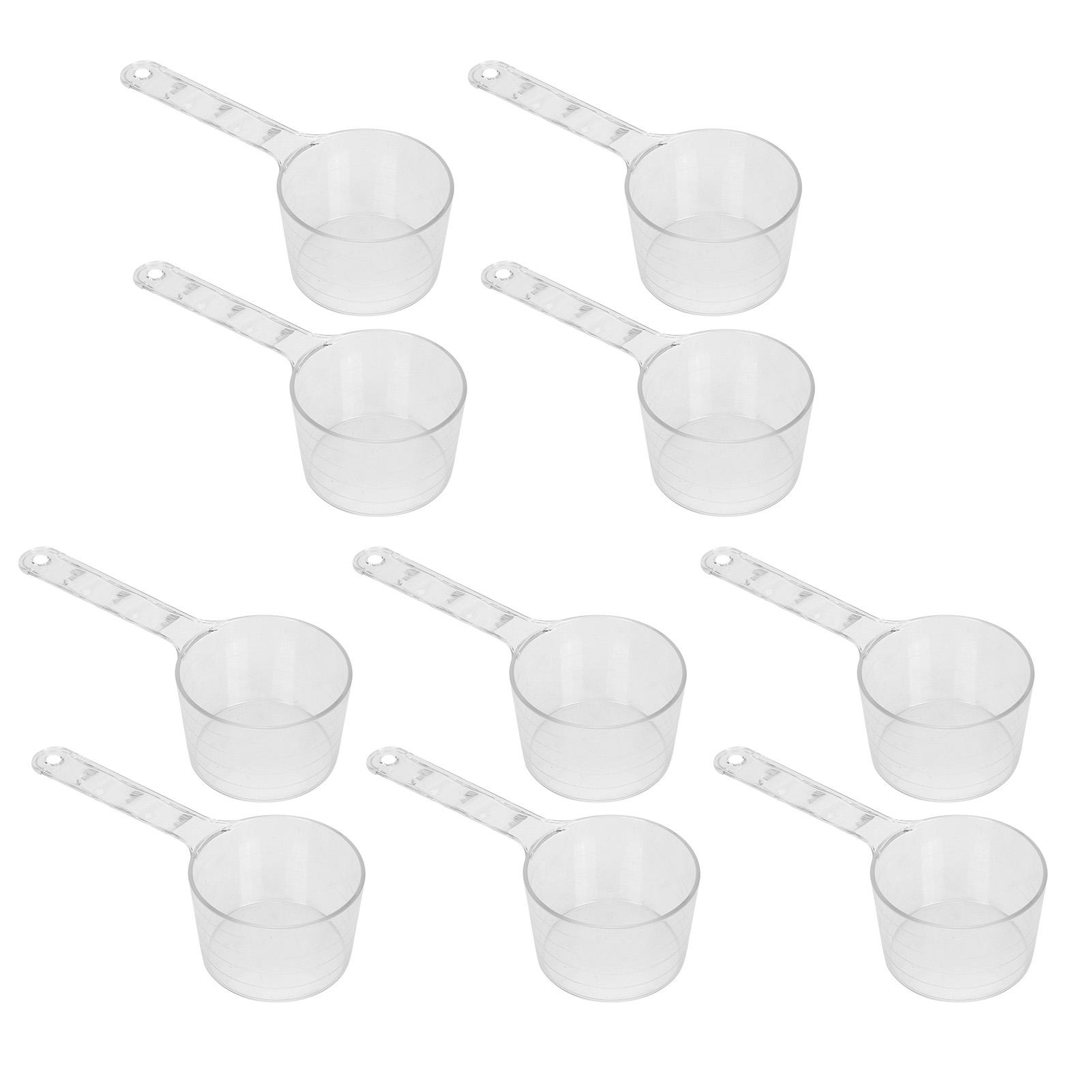 

10 шт. косметическая ложка для смешивания 13,5 см прозрачная мерная ложка для макияжа