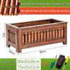 Outdoor Anti-Corrosion Wooden Planter Box