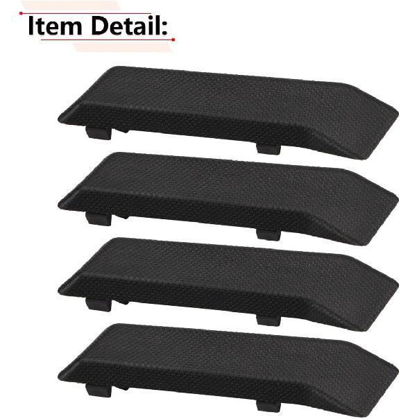 RLB-HILON 4 SZT. Strona Kierowcy Stopień Boczny Nakładka Antypoślizgowa Kompatybilna Z Ford F150 2015 2016 2017 2018 Rok, Dla FL3Z16491DA