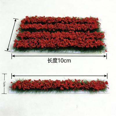 8mm 4 Stück Miniaturgrasbüschel Modellbahn Landschaftsmaterial Künstliche Feldfrüchte für Gartenlandschaft Diorama