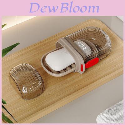 Travel Soap Holder With Cover And Sealed Design For Portable Bathroom Storage