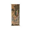 Chinese Style Zen Scroll Wall Art Painting Aesthetic Vintage Poster Semi-transparent Hanging Cloth Home Ancient Tea Room Decor