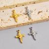Exquisite Fashion 4pcs Mix Weapons Tools Pendant Stainless Steel Sword Pliers Small Charm Pendants For Jewelry Making Supplies