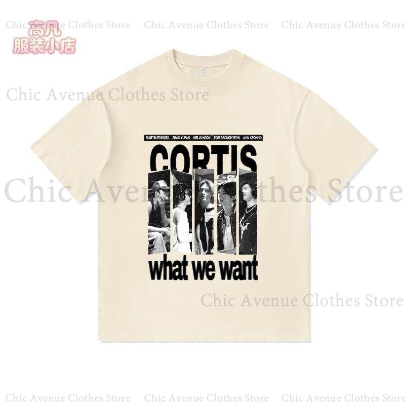 Kpop Cortis Series Tshirt for Fans Cotton Summer Tee Short Sleeve Tops Casual Clothes T Shirt for Unisex Women Fashon Tshirts