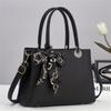 Stylish Big Size Crossbody Bag For Ladies With Zipper Closure And Inner Pockets