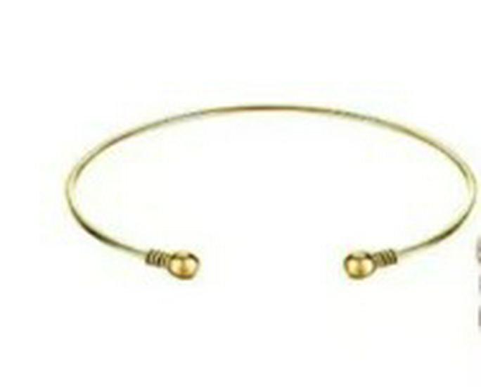 Cross-border Adjustable Metal Armlet Bracelet for Women & Men - Versatile High-end Jewelry Niche Accessory