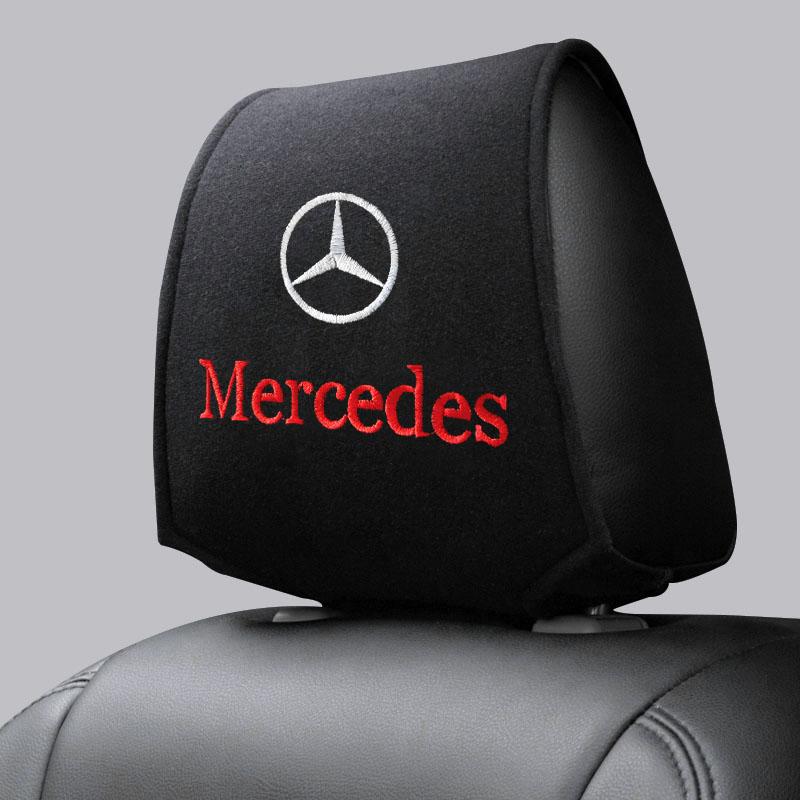 Bilseterygg Nakkestøttepute Oppbevaringspose Støvdeksel For Mercedes-Benz AMG E320 E400 E260 E300 W108 W124 W126 W140 W168 W169 W176