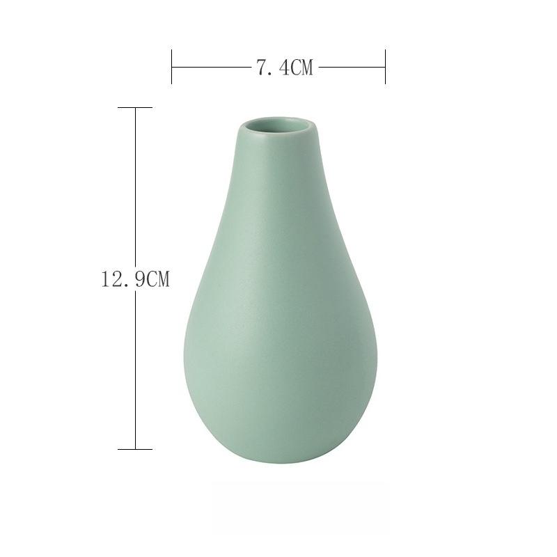 

Morandi Vase Aromatherapy Mini Vase Living Room Entrance Ornament Ceramic Ins Style